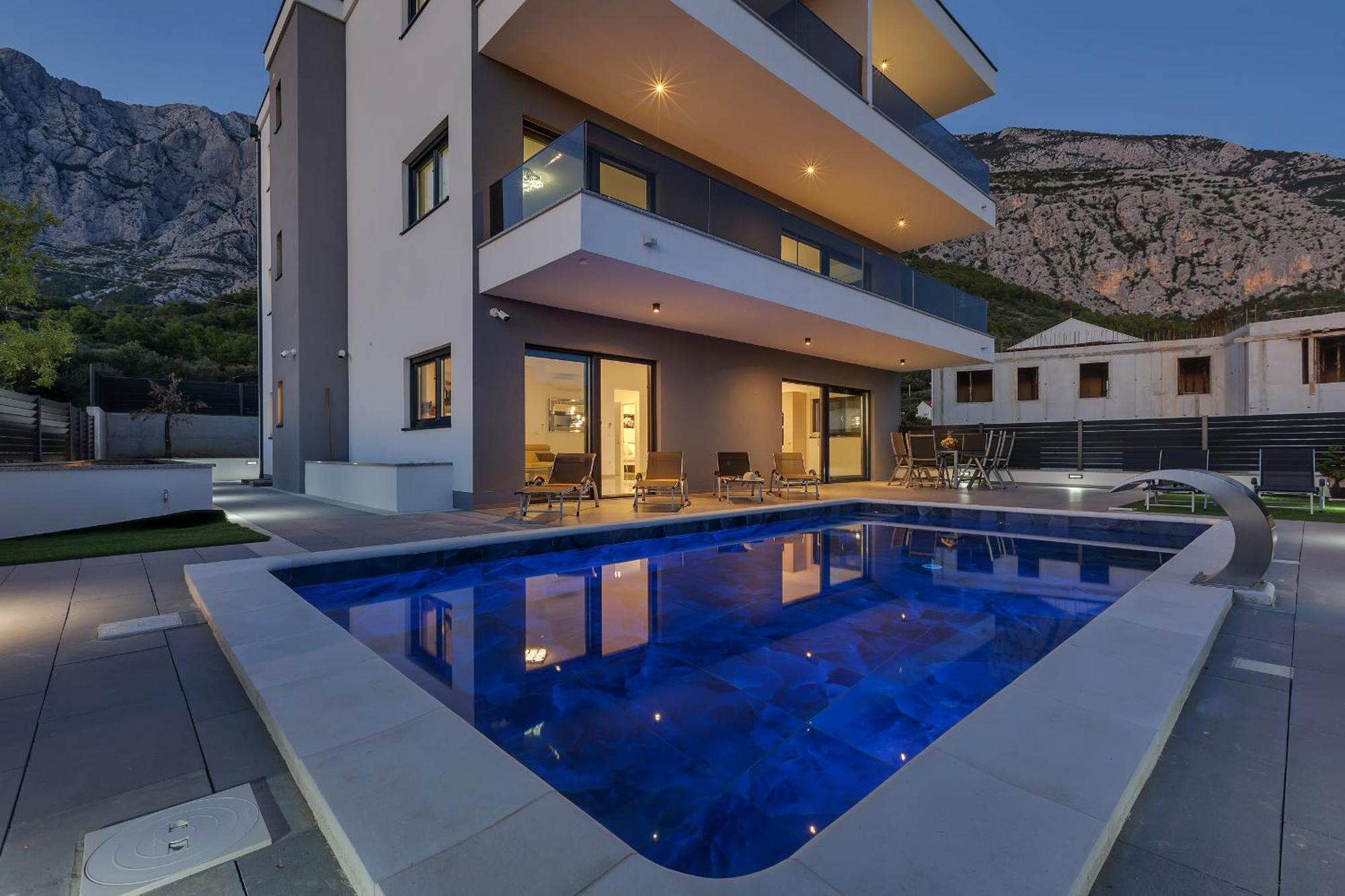 Villa Adria Makarska Exterior foto